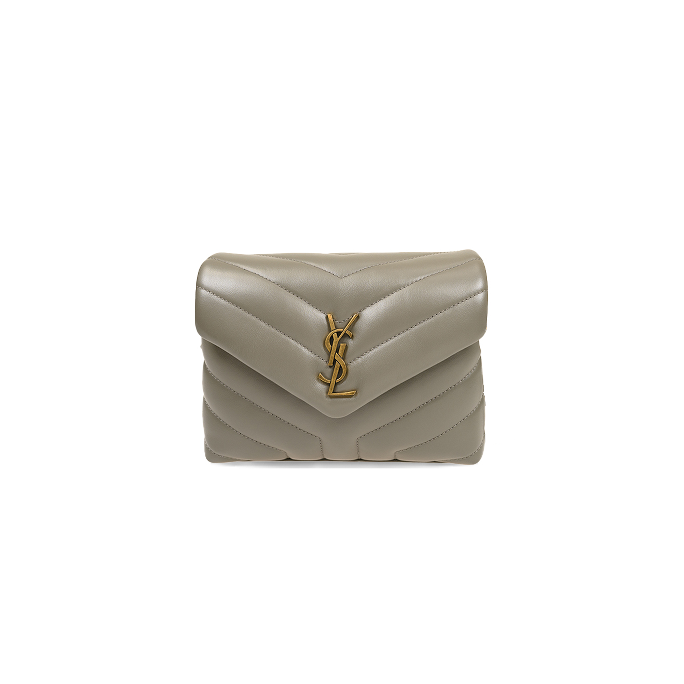 YSL TOY LOULOU LEATHER SHOULDER BAG 678401DV7071229 (20*14*7cm)